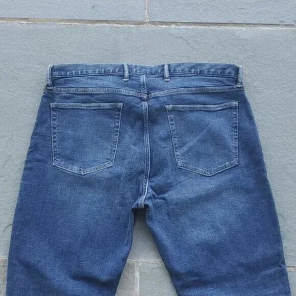 38x32 Gap Darkwash Skinny Fit Jeans | Gap Skinny Fit Jeans | Men's Gap Jeans - Picture 7 of 7